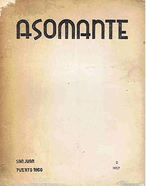 Seller image for ASOMANTE. Revista Trimestral. Ao XIII. Abril-junio. Vol. XIII. Nm. 2. 1957. for sale by Librera Torren de Rueda