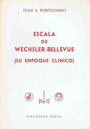 Imagen del vendedor de ESCALA DE WECHSLER-BELLEVUE (su enfoque clnico) a la venta por Librera Torren de Rueda