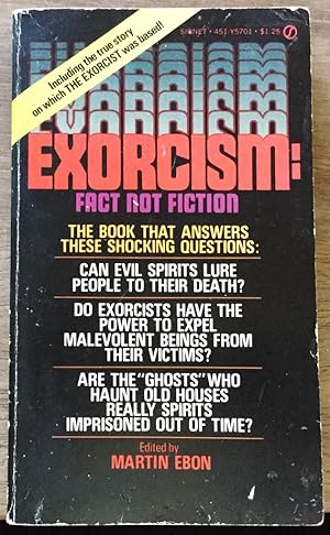 Imagen del vendedor de Exorcism: Fact not Fiction a la venta por Molly's Brook Books