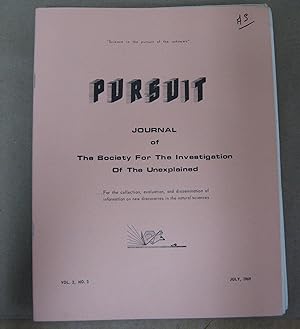 Pursuit: Journal of the Society for the Investigation of the Unexplained, Volume 2, Number 3 (Jul...