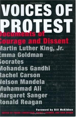 Bild des Verkufers fr Voices of Protest!: Documents of Courage and Dissent by Bruun, Erik, Lechner, Sheryl, Lowenstein, Frank [Hardcover ] zum Verkauf von booksXpress