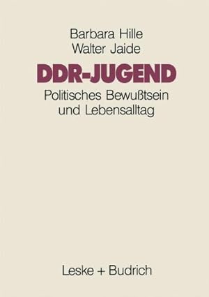Seller image for DDR-Jugend: Politisches Bewutsein und Lebensalltag (German Edition) [Perfect Paperback ] for sale by booksXpress