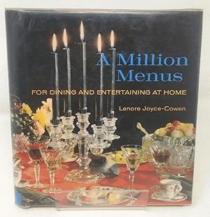 A million menus for dining and entertaining at home