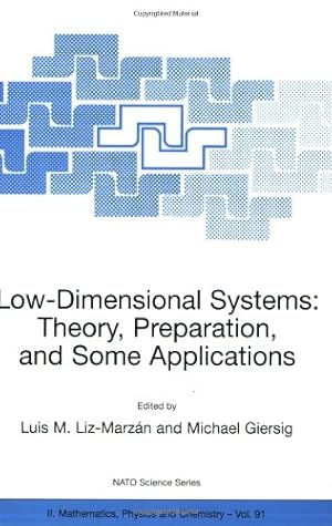 Bild des Verkufers fr Low-Dimensional Systems: Theory, Preparation, and Some Applications (Nato Science Series II:) [Paperback ] zum Verkauf von booksXpress