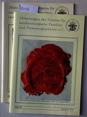 Mitteilungen des Vereins für Mecklenburgische Familien- und Personengeschichte e.V.