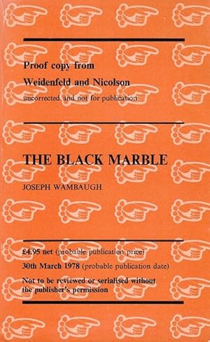 Bild des Verkufers fr The Black Marble by Joseph Wambaugh zum Verkauf von Robinson Street Books, IOBA