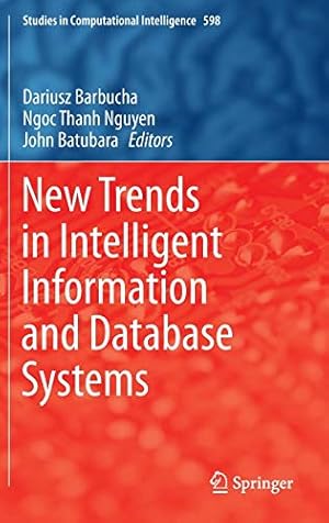 Immagine del venditore per New Trends in Intelligent Information and Database Systems (Studies in Computational Intelligence) [Hardcover ] venduto da booksXpress