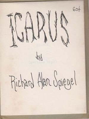 Bild des Verkufers fr Icarus by Spiegel, Richard Alan zum Verkauf von Robinson Street Books, IOBA