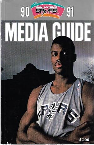 San Antonio Spurs Media Guide 1990-91 David Robinson