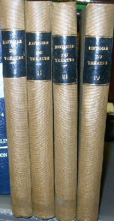 Histoire generale illustree du theatre 4 volumes by Lucien DUBECH; Claire E