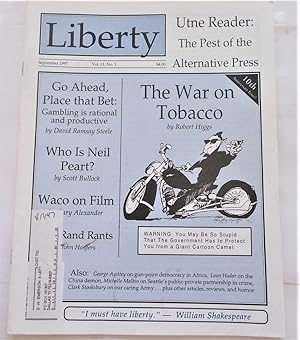 Seller image for Liberty Vol. 11 No. 1 (September 1997) (Libertarian Magazine) for sale by Bloomsbury Books