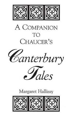 Seller image for A Companion to Chaucer's Canterbury Tales by Hallissy, Margaret [Hardcover ] for sale by booksXpress