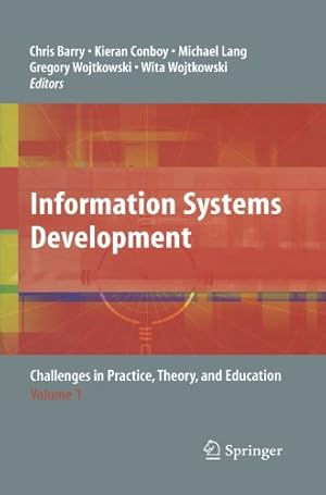 Seller image for Information Systems Development: Challenges in Practice, Theory, and Education Volume 1 [Hardcover ] for sale by booksXpress