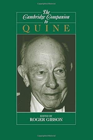 Imagen del vendedor de The Cambridge Companion to Quine (Cambridge Companions to Philosophy) [Paperback ] a la venta por booksXpress