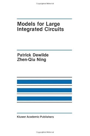 Immagine del venditore per Models for Large Integrated Circuits (The Springer International Series in Engineering and Computer Science) by DeWilde, Patrick, Zhen-Qiu Ning [Paperback ] venduto da booksXpress