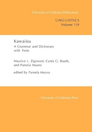 Bild des Verkufers fr Kawaiisu (UC Publications in Linguistics) by Zigmond, Maurice L. [Paperback ] zum Verkauf von booksXpress