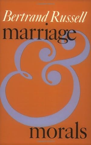 Seller image for Marriage and Morals by Russell, Bertrand [Paperback ] for sale by booksXpress