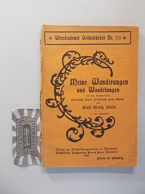 Bild des Verkufers fr Meine Wanderungen und Wandelungen mit dem Reichsfreiherrn Heinrich Karl Friedrich von Stein. (Wiesbadener Volksbcher Nr. 119). zum Verkauf von Druckwaren Antiquariat