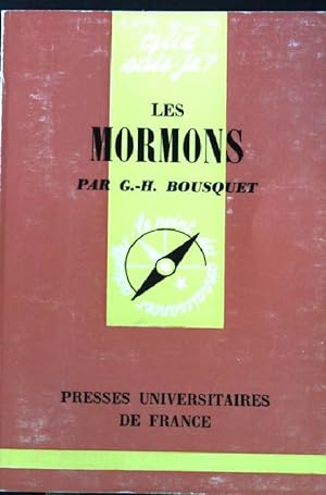 Imagen del vendedor de Les Mormons. a la venta por books4less (Versandantiquariat Petra Gros GmbH & Co. KG)