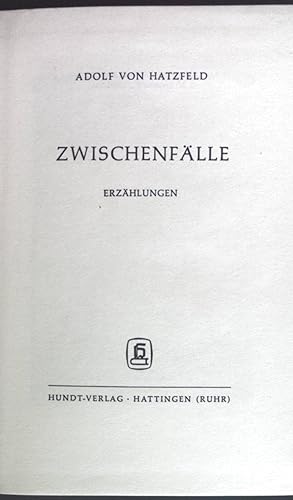 Imagen del vendedor de Zwischenflle. a la venta por books4less (Versandantiquariat Petra Gros GmbH & Co. KG)