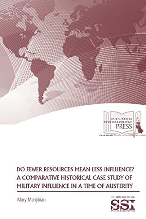 Immagine del venditore per Do Fewer Resources Mean Less Influence? [Soft Cover ] venduto da booksXpress