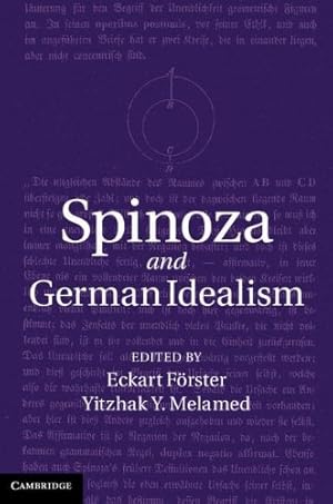 Image du vendeur pour Spinoza and German Idealism [Hardcover ] mis en vente par booksXpress