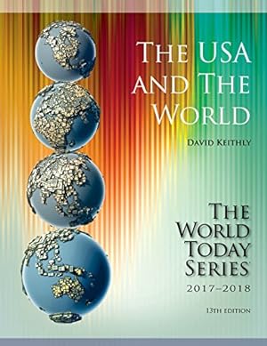 Seller image for The USA and The World 2017-2018 (World Today (Stryker)) by Keithly, David M. [Paperback ] for sale by booksXpress