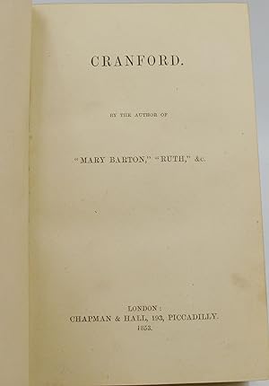 Cranford: Gaskell, Elizabeth