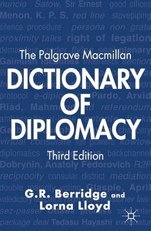 Immagine del venditore per The Palgrave Macmillan Dictionary of Diplomacy by Berridge, G., Lloyd, L. [Hardcover ] venduto da booksXpress