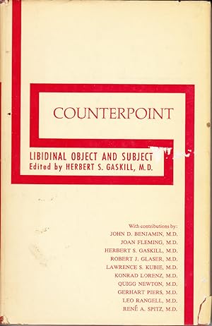 Imagen del vendedor de Counterpoint: Libidinal Object and Subject by Gaskill, Herbert, editor a la venta por Robinson Street Books, IOBA