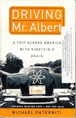 Imagen del vendedor de Driving Mr. Albert by Paterniti, Michael a la venta por Robinson Street Books, IOBA