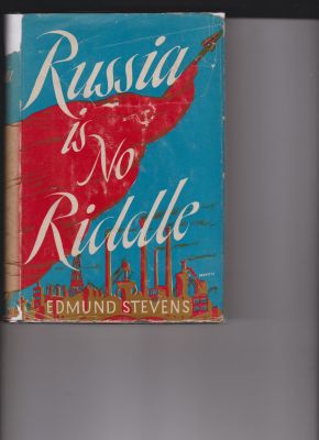 Seller image for Russia Is No Riddle by Stevens, Edmund for sale by Robinson Street Books, IOBA