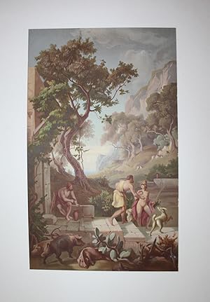 Imagen del vendedor de Odysseus bei Eumos a la venta por Antiquariat Steffen Vlkel GmbH