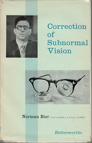 Seller image for Correction of Subnormal Vision by Bier, Norman for sale by Robinson Street Books, IOBA