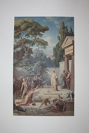 Imagen del vendedor de Odysseus' Gefhrten durch Kirke verwandelt a la venta por Antiquariat Steffen Vlkel GmbH