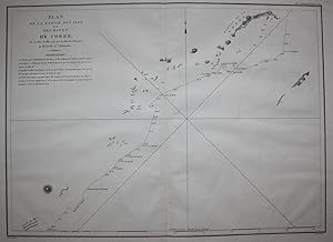 "Plan de la Partie des Isles ou Archipel de Corée, vue au Mois de Mai 1787 par les Fregates Franc...