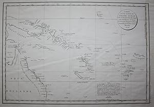 "Carte d'une Partie du Grand Ocean a l'E. et SE. de la Nouvelle Guinée pour l'Intelligence du Voy...