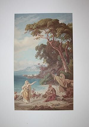 Imagen del vendedor de Odysseus und Kalypso a la venta por Antiquariat Steffen Vlkel GmbH