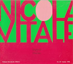 Bild des Verkufers fr Nicola Vitale: Dipinti e Poesie - dal 13 al 27 marzo 1993 by Vitale, Nicola zum Verkauf von Robinson Street Books, IOBA