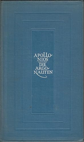 Bild des Verkufers fr Die Argonauten by Rhodios, Apollonios zum Verkauf von Robinson Street Books, IOBA