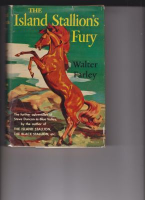 The Island Stallion's Fury by Farley, Walter