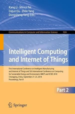 Immagine del venditore per Intelligent Computing and Internet of Things (Communications in Computer and Information Science) [Paperback ] venduto da booksXpress