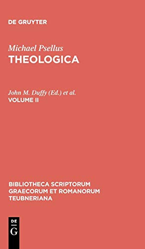 Immagine del venditore per Psellus, Michael : Theologica (Bibliotheca Teubneriana) [Hardcover ] venduto da booksXpress