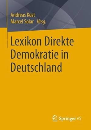 Immagine del venditore per Lexikon Direkte Demokratie in Deutschland (German Edition) [Paperback ] venduto da booksXpress