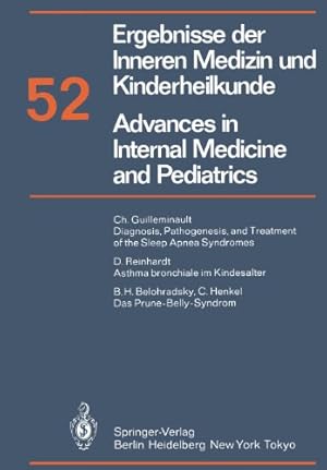 Bild des Verkufers fr Ergebnisse der Inneren Medizin und Kinderheilkunde / Advances in Internal Medicine and Pediatrics (Ergebnisse der Inneren Medizin und Kinderheilkunde. . and Pediatrics) (German and English Edition) by Frick, P., Harnack, G.-A. von, Kochsiek, K., Martini, G. A., Prader, A. [Paperback ] zum Verkauf von booksXpress