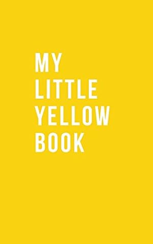 Imagen del vendedor de My Little Yellow Book [Soft Cover ] a la venta por booksXpress