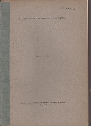 Seller image for Cell Division by Furrowing in Magnolia by Farr, Clifford H. for sale by Robinson Street Books, IOBA