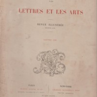 Seller image for Lettres et les Arts Janvier 1889 by Paris Maison Goupil et Cie for sale by Robinson Street Books, IOBA