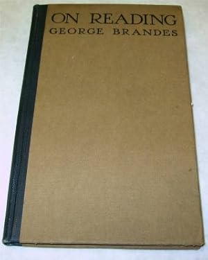 Bild des Verkufers fr On Reading an essay by Brandes, George zum Verkauf von Robinson Street Books, IOBA