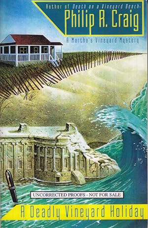 Bild des Verk�ufers f�r A Deadly Vineyard Holiday by Craig, Philip R. zum Verkauf von Robinson Street Books, IOBA